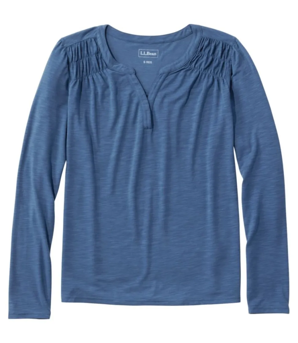 Best L.L.Bean "Women's Camden Hills Tee, Long-Sleeve"