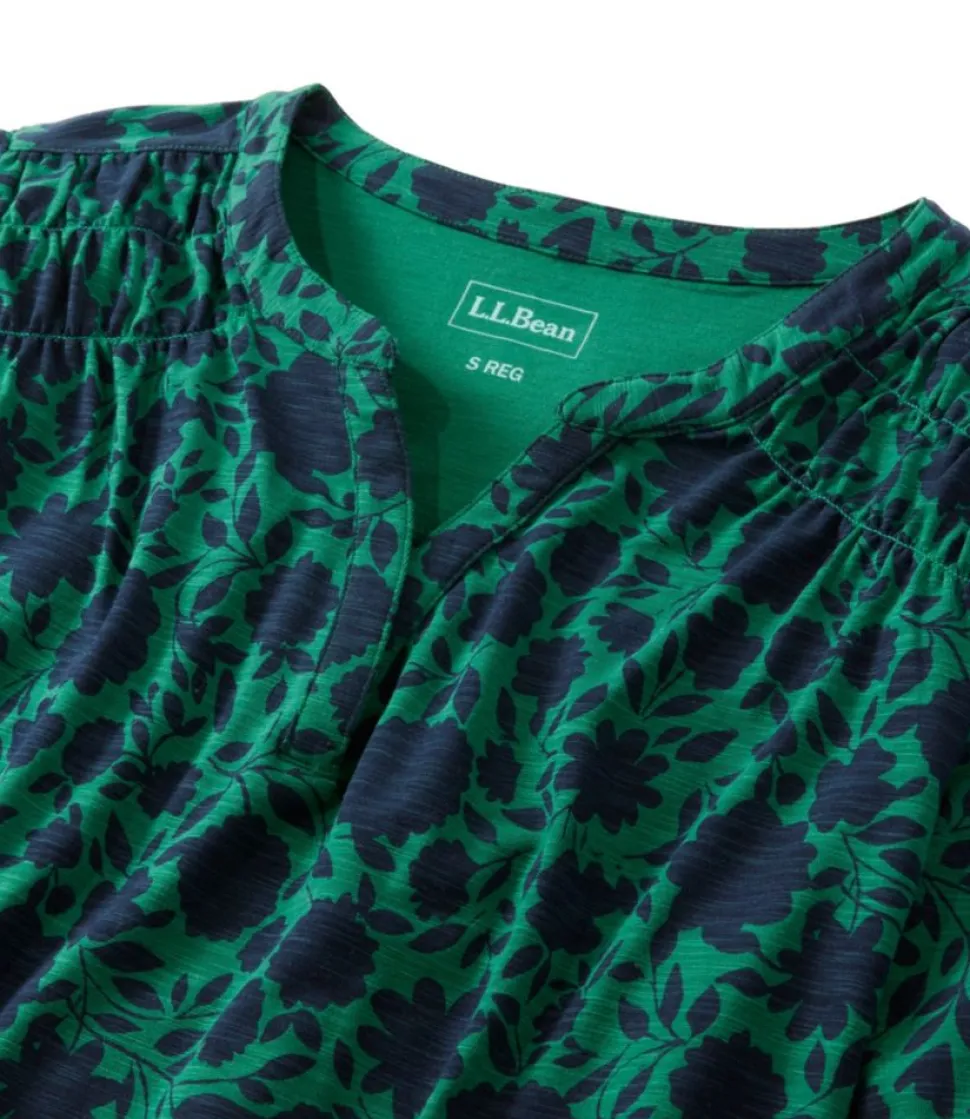 Best L.L.Bean "Women's Camden Hills Tee, Long-Sleeve Print"