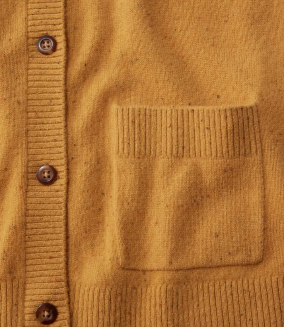 Fashion L.L.Bean "Women's Classic Cashmere Button-Front Cardigan"