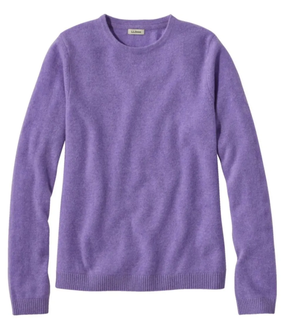 Online L.L.Bean "Women's Classic Cashmere, Crewneck"