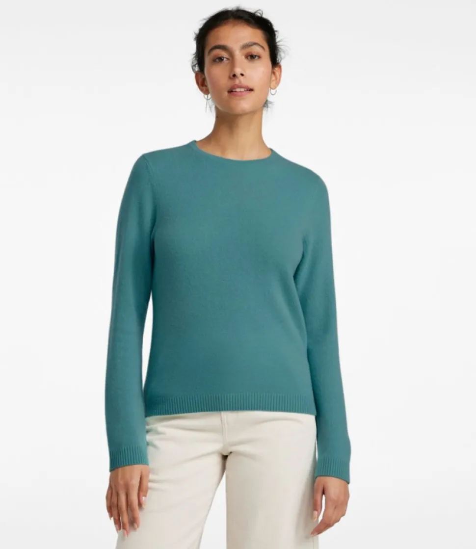 Online L.L.Bean "Women's Classic Cashmere, Crewneck"