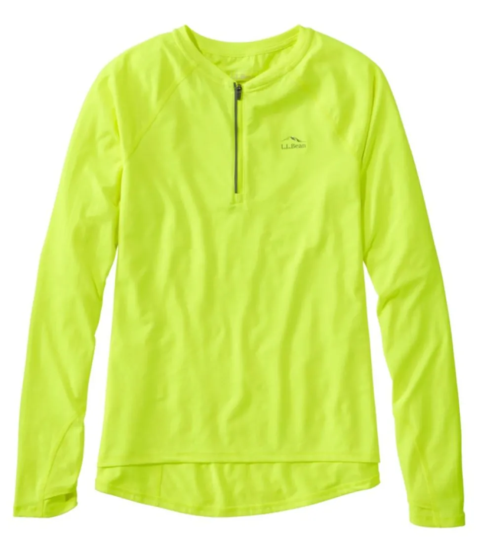 Cheap L.L.Bean "Women's Comfort Cycling Jersey, Long-Sleeve"