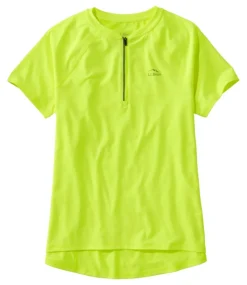 Flash Sale L.L.Bean "Women's Comfort Cycling Jersey, Short-Sleeve"