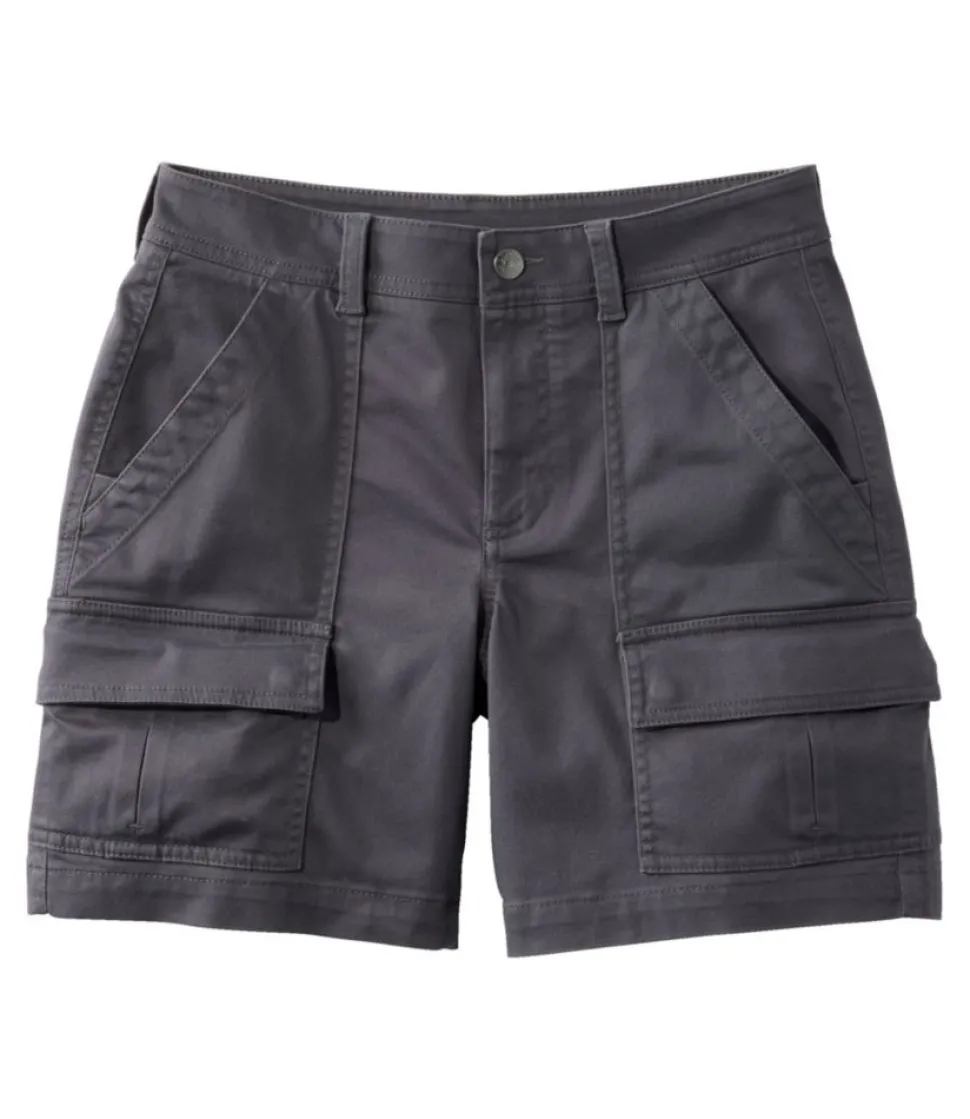 Discount L.L.Bean "Women's Comfort Stretch Shorts, Cargo 7""