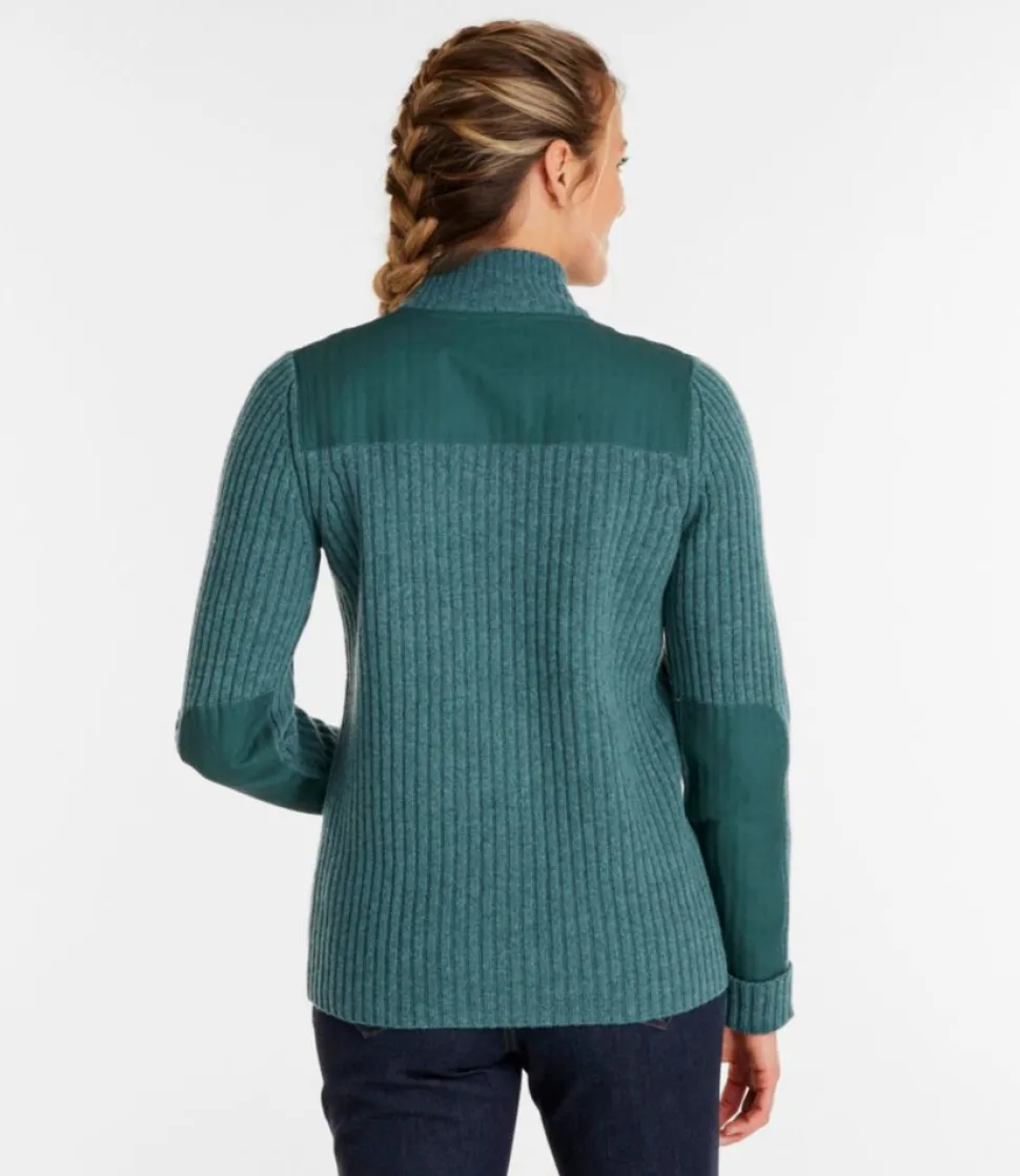 Cheap L.L.Bean "Women's Commando Sweater, Full-Zip"