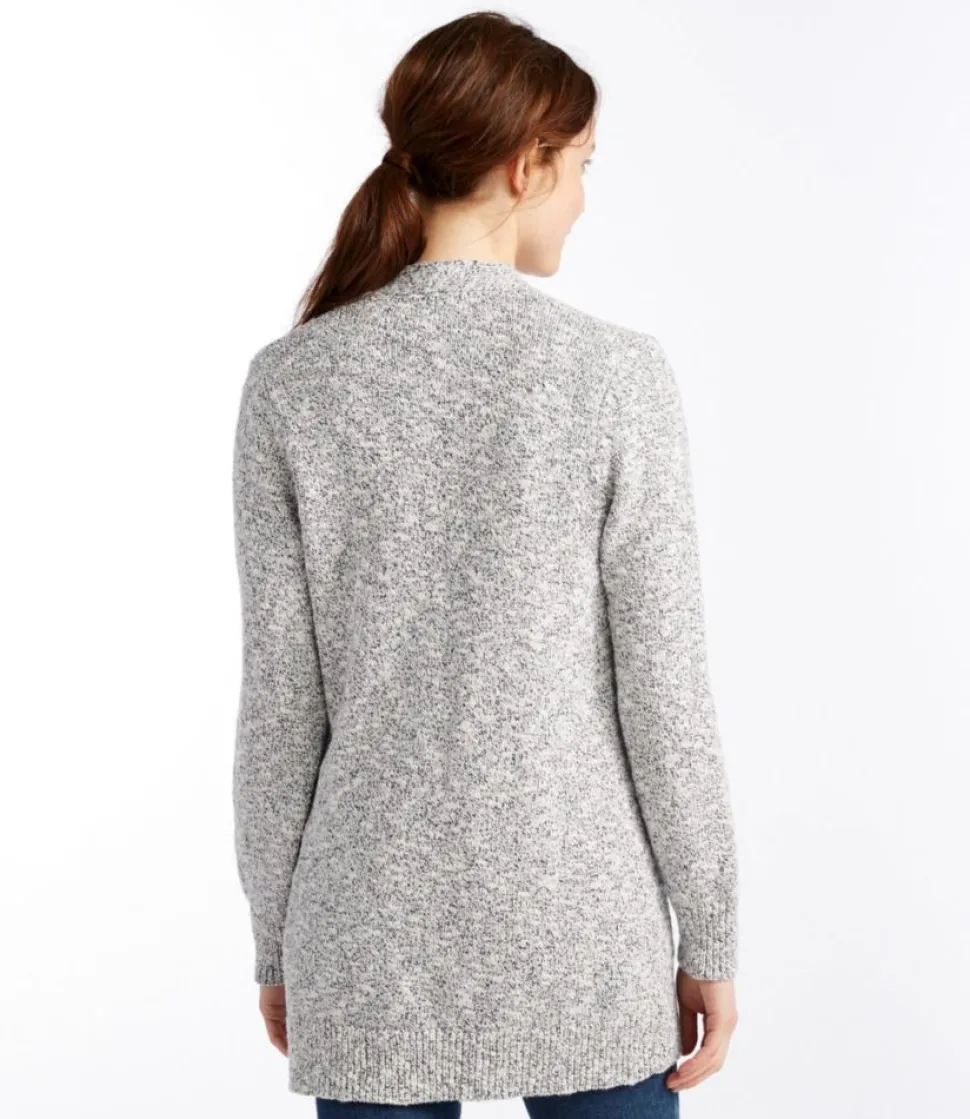 Cheap L.L.Bean "Women's Cotton Ragg Sweater, Open Cardigan"