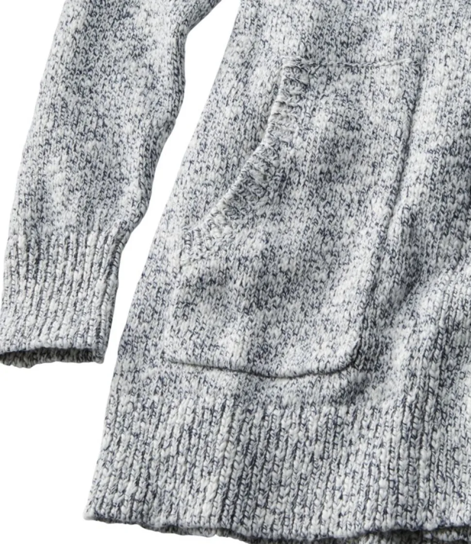 Cheap L.L.Bean "Women's Cotton Ragg Sweater, Open Cardigan"