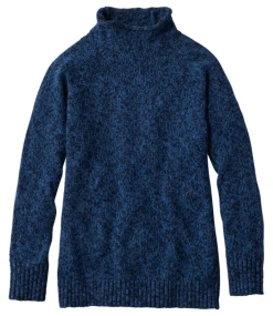 Cheap L.L.Bean "Women's Cotton Ragg Sweater, Funnelneck Pullover"