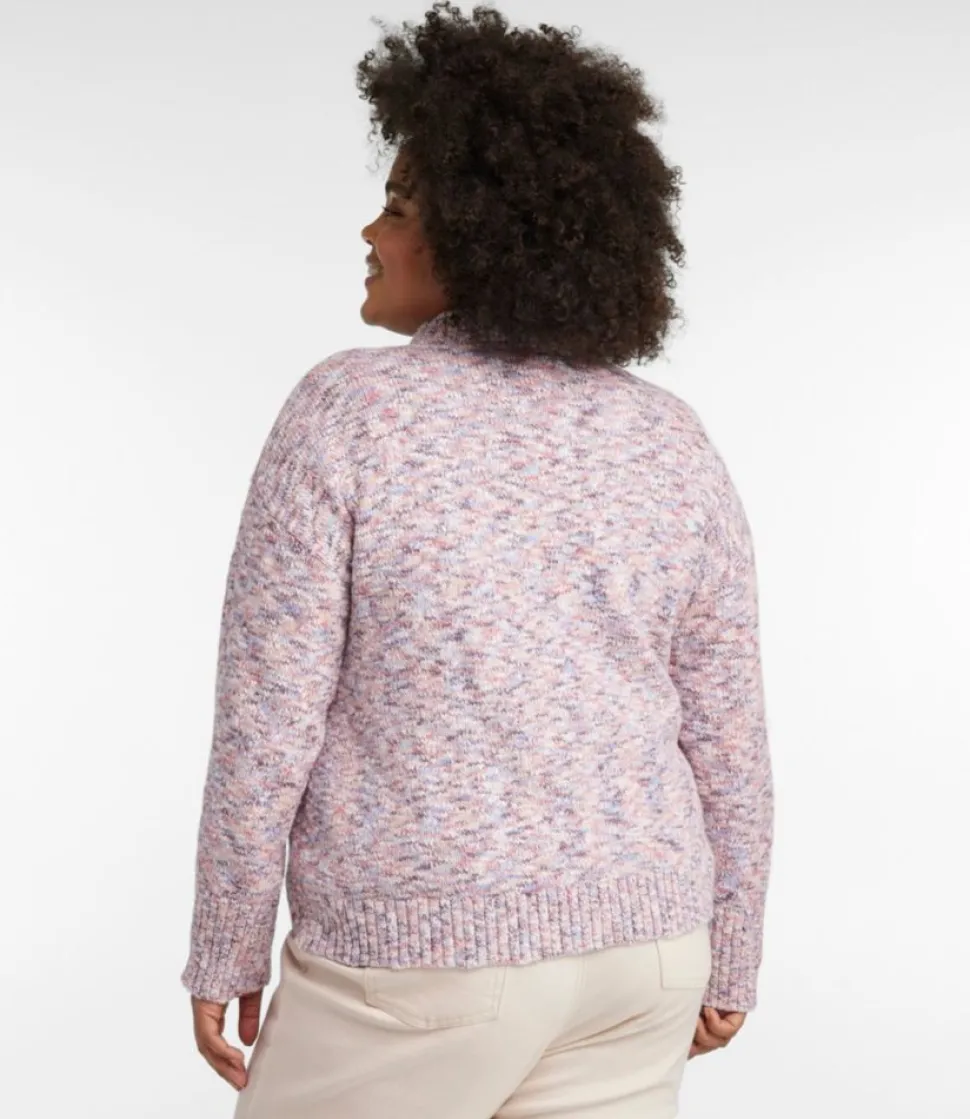 Outlet L.L.Bean "Women's Cotton Ragg Sweater, Crewneck Space-Dye"