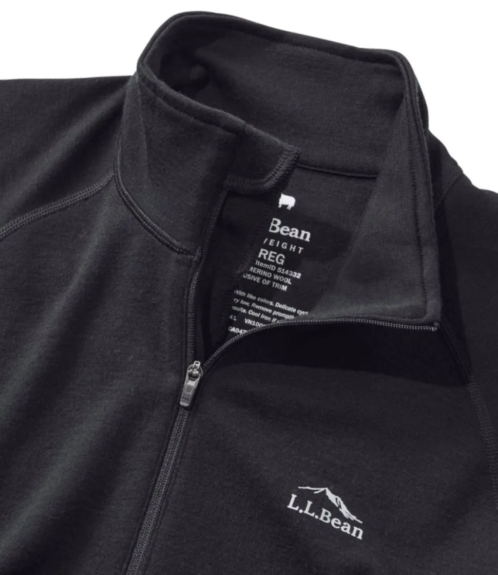 Sale L.L.Bean "Women's Cresta Midweight 250 T-Zip Top"