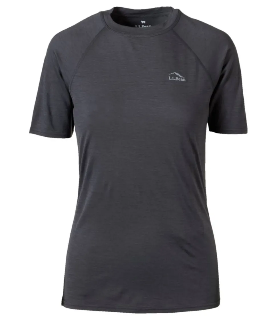 Flash Sale L.L.Bean "Women's Cresta Ultralight 150 Crew Top, Short-Sleeve"
