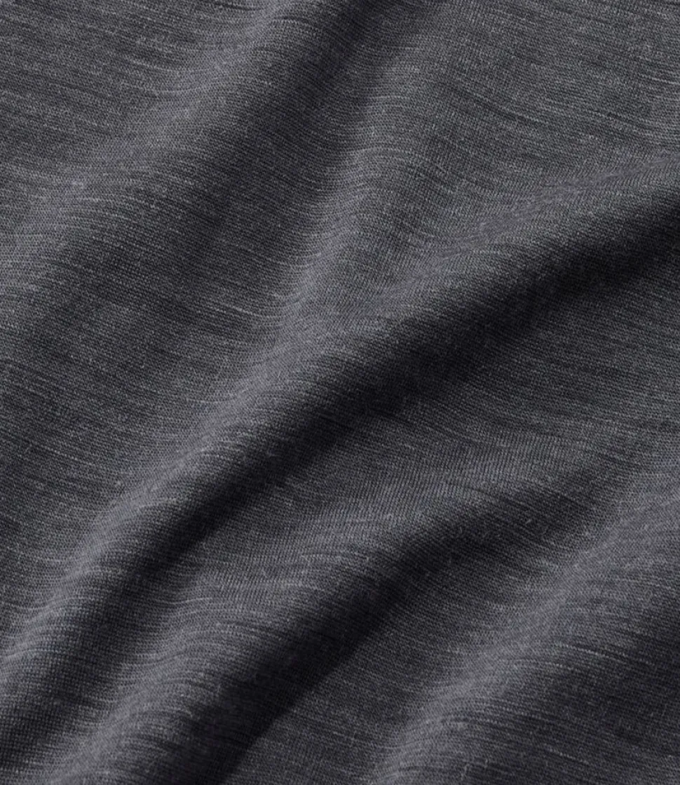 Hot L.L.Bean "Women's Cresta Wool Ultralight 150 Base Layer, Hoodie" AlloyGray