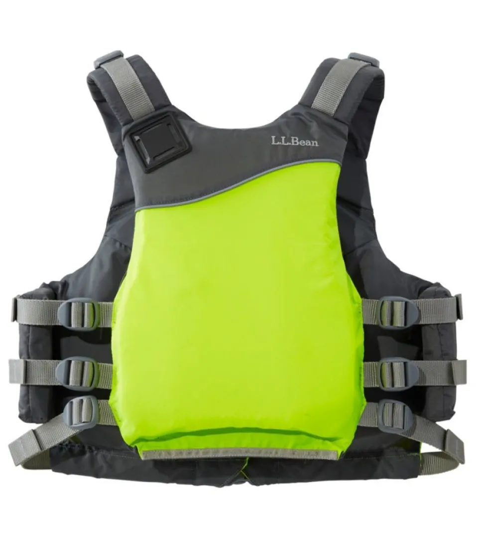 Cheap L.L.Bean "Women's Discovery PFD" NeonYellow