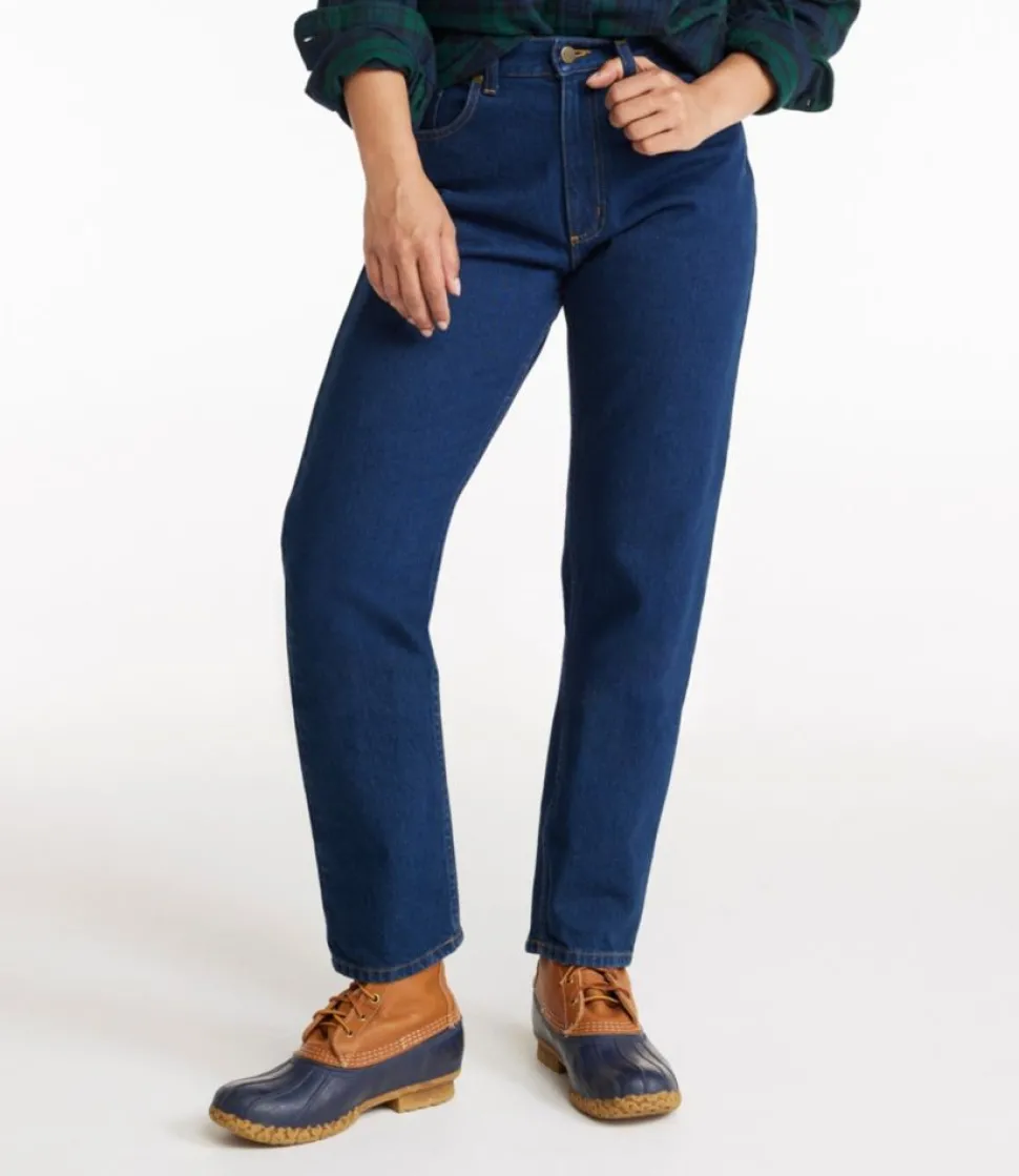Best L.L.Bean "Women's Double L® Jeans, Ultra High-Rise Relaxed Tapered-Leg"