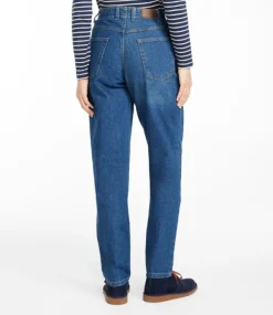 Flash Sale L.L.Bean "Women's Double L® Jeans, Ultra High-Rise Comfort Waist Tapered Leg"