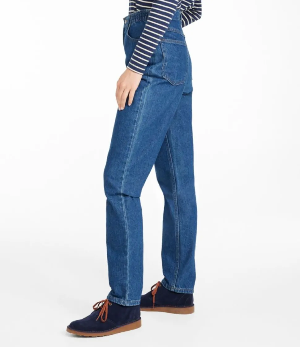 Flash Sale L.L.Bean "Women's Double L® Jeans, Ultra High-Rise Comfort Waist Tapered Leg"