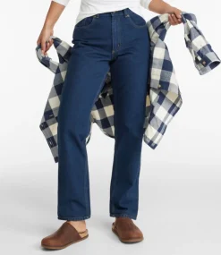 Online L.L.Bean "Women's Double L® Jeans, Ultra High-Rise Straight-Leg"