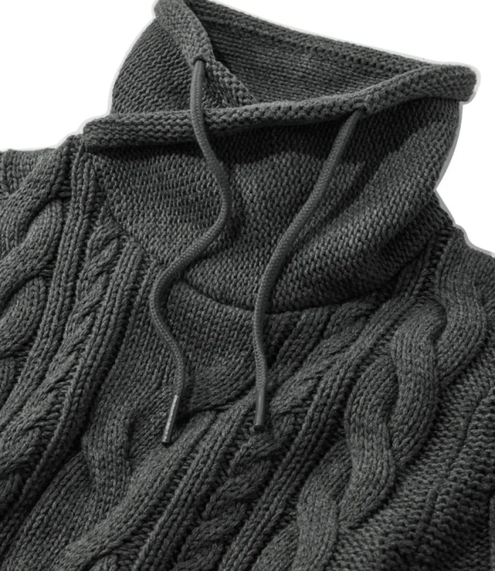 Clearance L.L.Bean "Women's Double L® Mixed-Cable Sweater, Funnelneck"