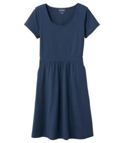 Best L.L.Bean "Women's Easy Cotton Fit-and-Flare Dress"