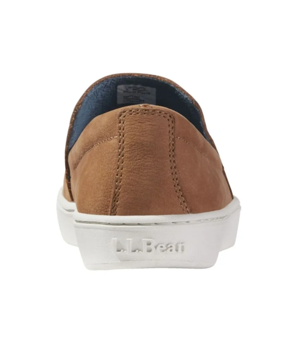 Best Sale L.L.Bean "Women's Eco Bay Leather Slip-Ons"