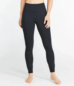 Best L.L.Bean "Women's Everyday Performance 7/8 Leggings, High-Rise" MidnightBlack