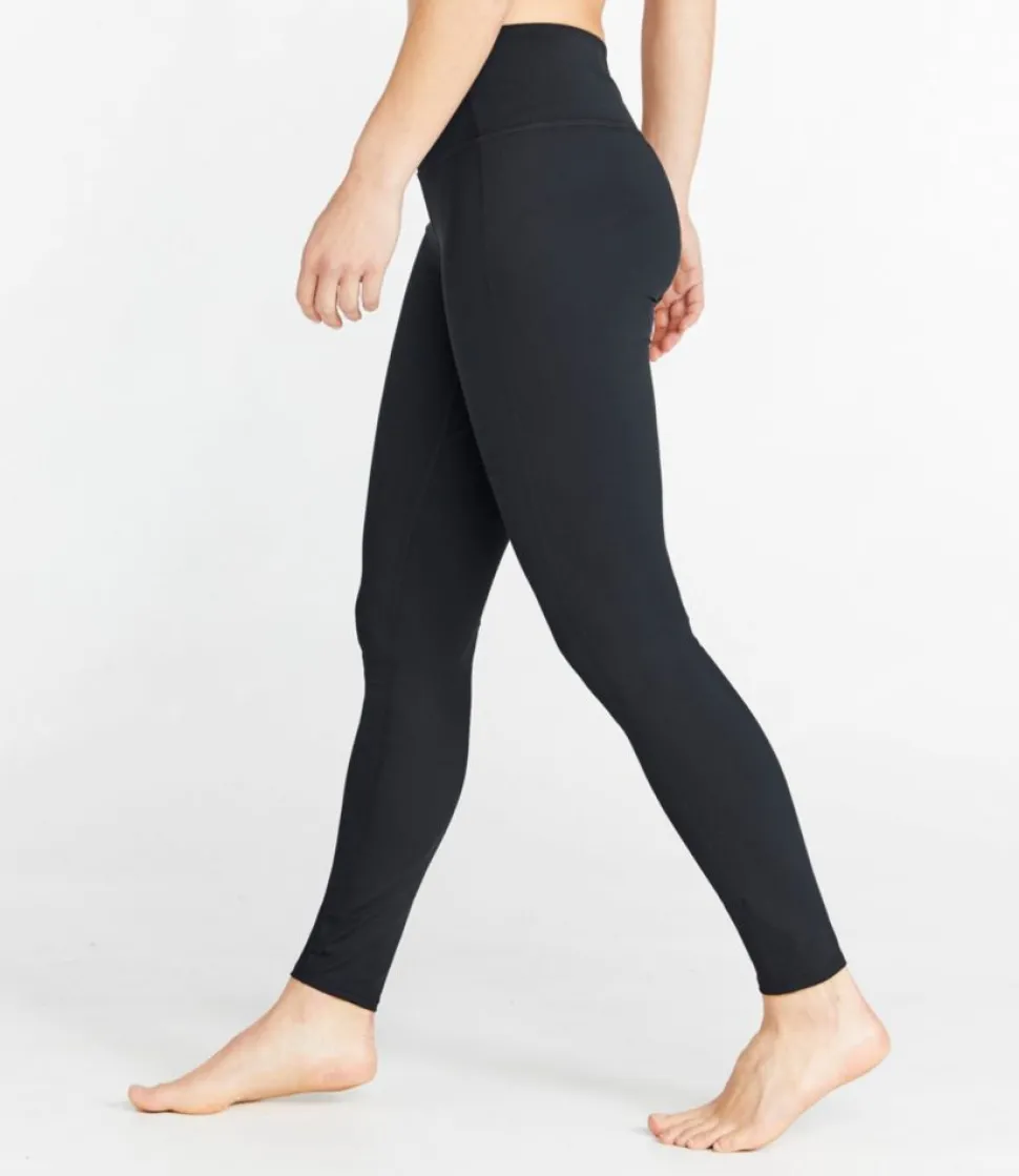 Best L.L.Bean "Women's Everyday Performance 7/8 Leggings, High-Rise" MidnightBlack