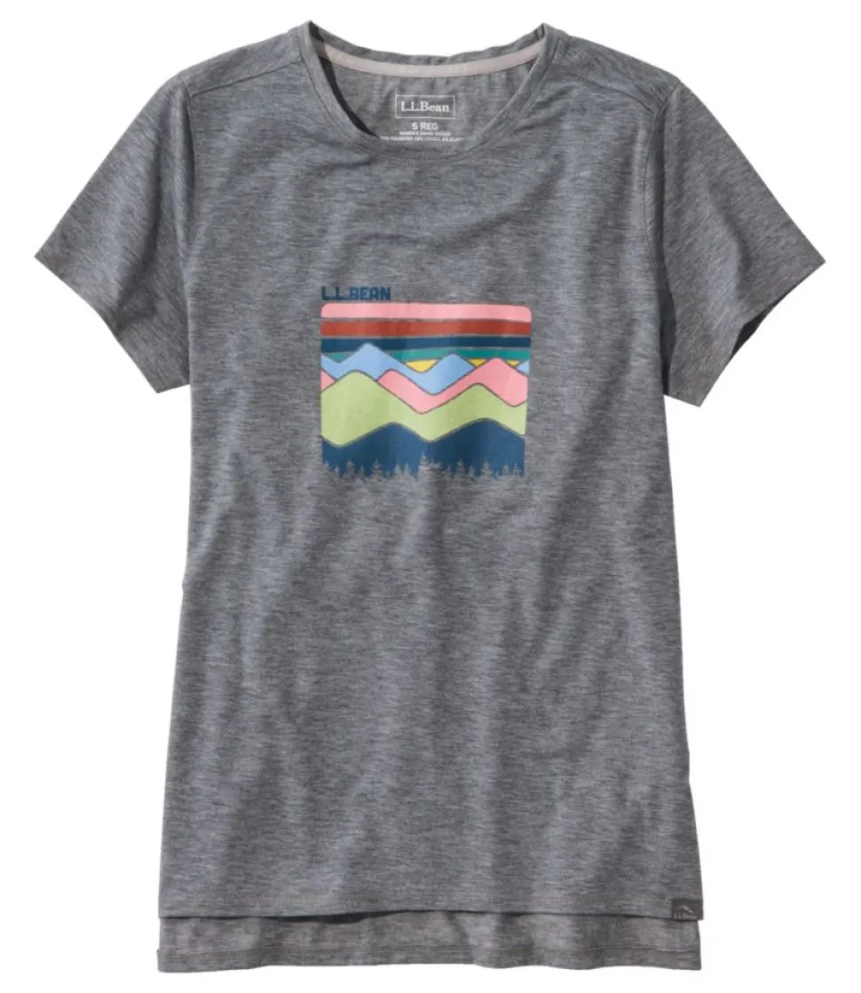 Best L.L.Bean "Women's Everyday SunSmart® Tee, Short-Sleeve Graphic"