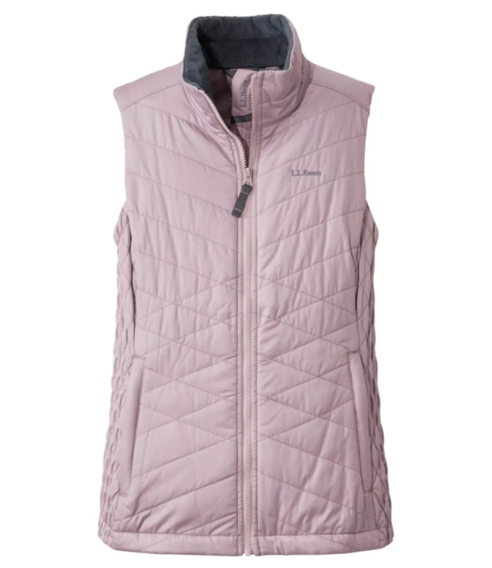 Discount L.L.Bean "Women's Fleece-Lined PrimaLoft Vest"