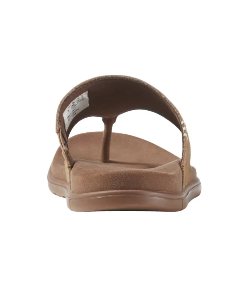 Cheap L.L.Bean "Women's Go-Anywhere Flip-Flops, Nubuck"