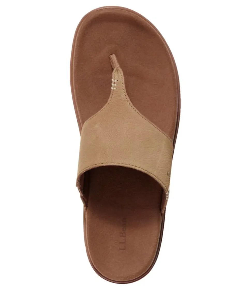 Cheap L.L.Bean "Women's Go-Anywhere Flip-Flops, Nubuck"