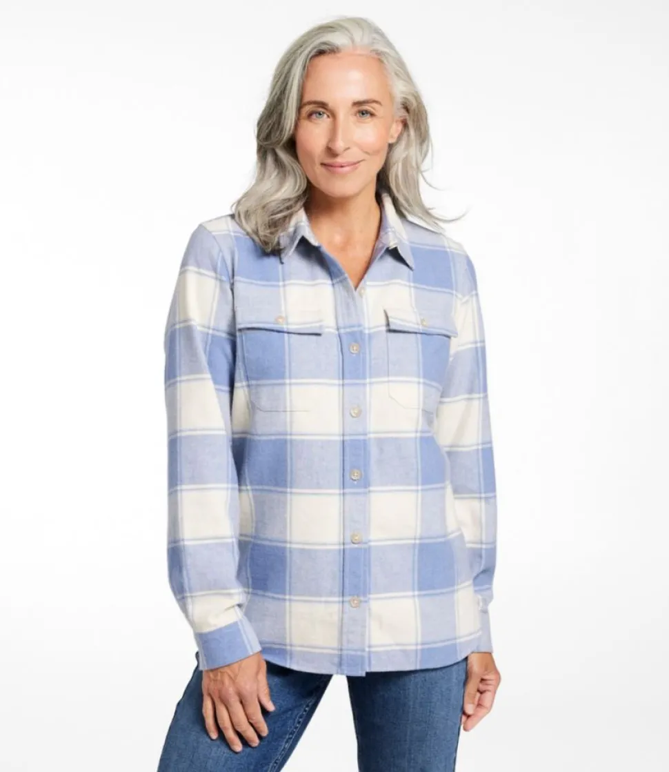 Sale L.L.Bean "Women's Heritage Chamois Shirt, Pattern"