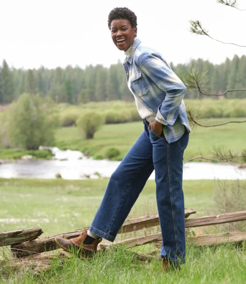 Sale L.L.Bean "Women's Heritage Chamois Shirt, Pattern"