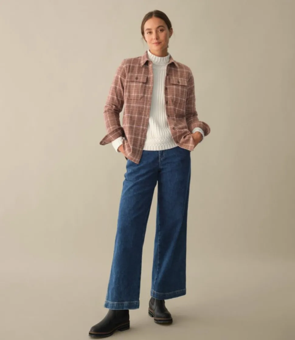 Sale L.L.Bean "Women's Heritage Chamois Shirt, Pattern"