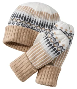 Cheap L.L.Bean "Women's Heritage Fair Isle Gift Set"