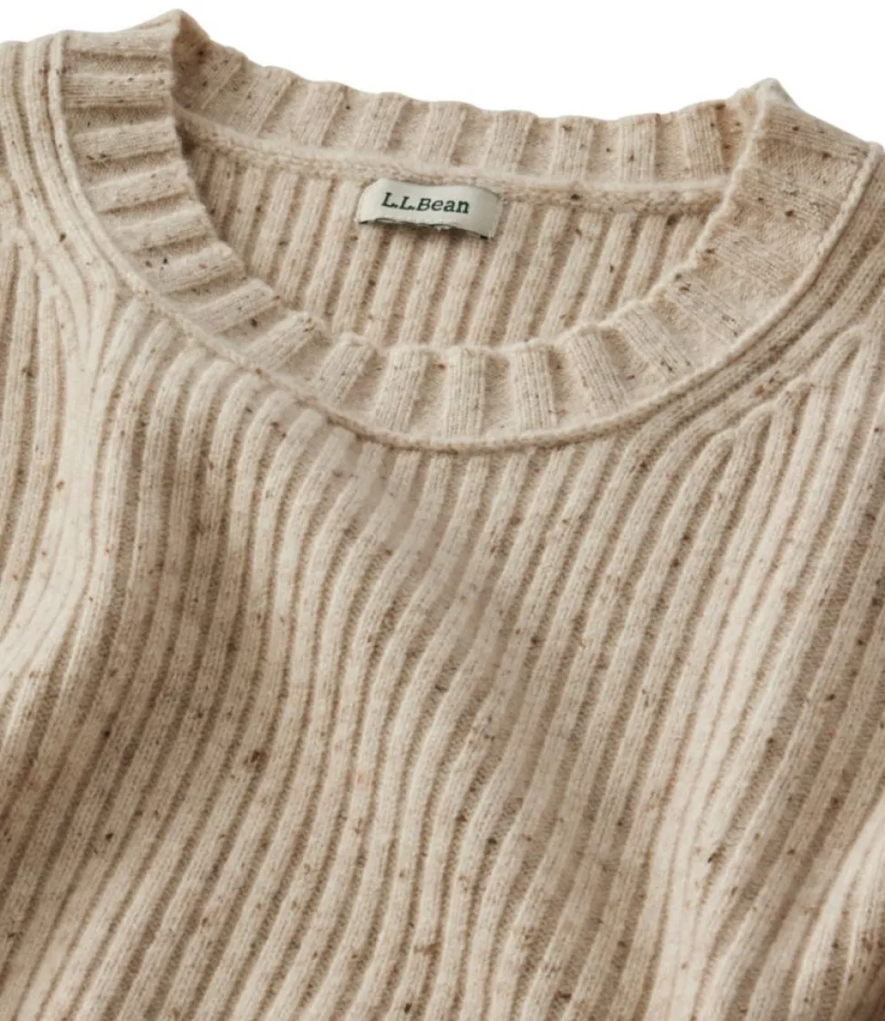 Cheap L.L.Bean "Women's Heritage Heirloom Wool/Cashmere Sweater, Crewneck"