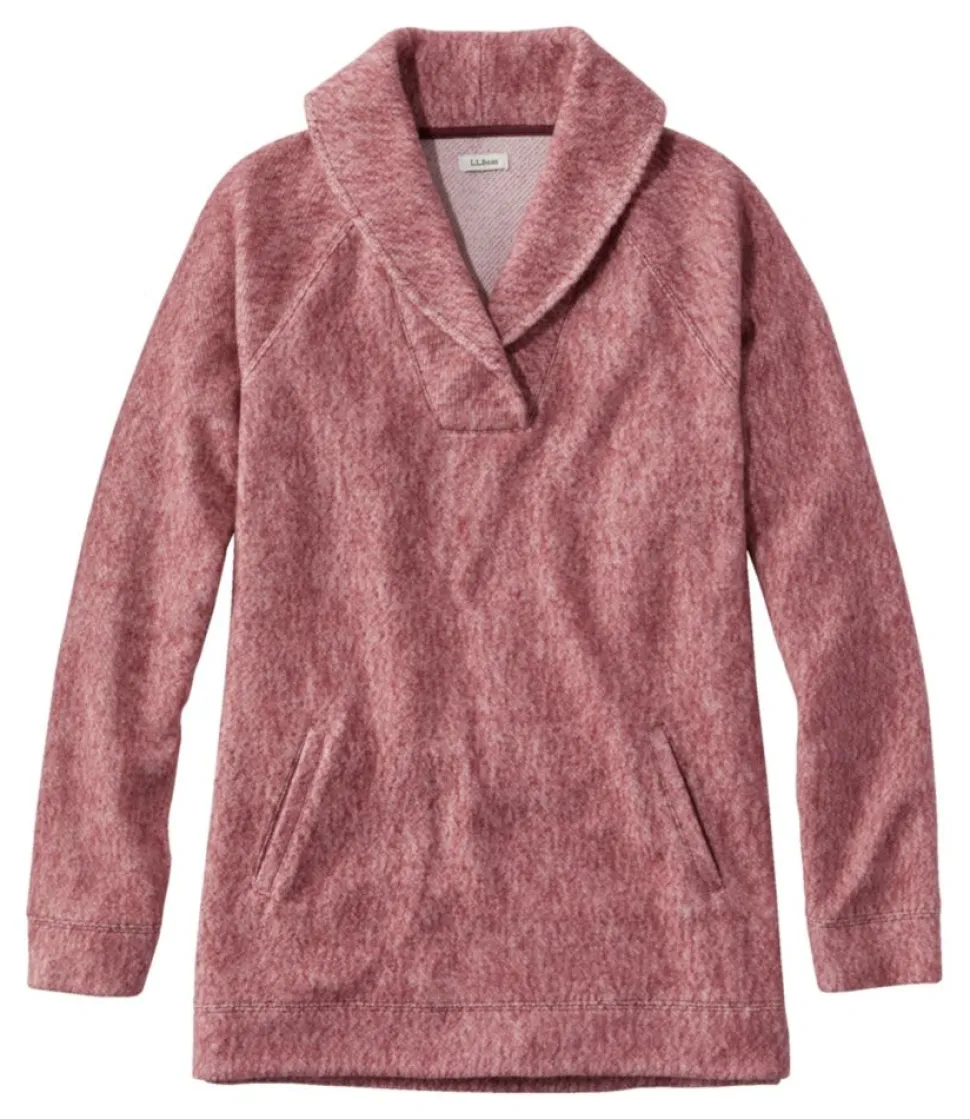 Store L.L.Bean "Women's Heritage Marled Fleece, Shawl Collar"