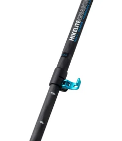 Outlet L.L.Bean "Women's Hikelite 4 Season Carbon Compact Hiking Poles" CarbonMatte/BlueTransparent