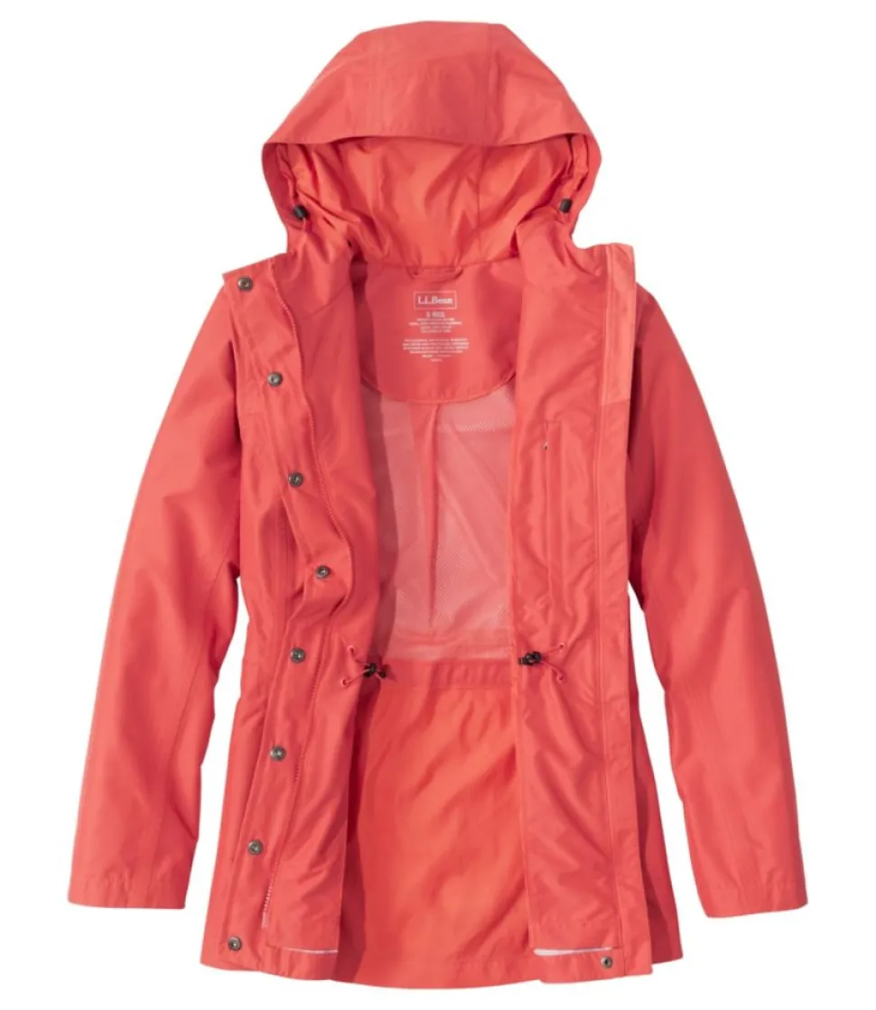 Shop L.L.Bean "Women's H2OFF Rain Jacket, Mesh-Lined"