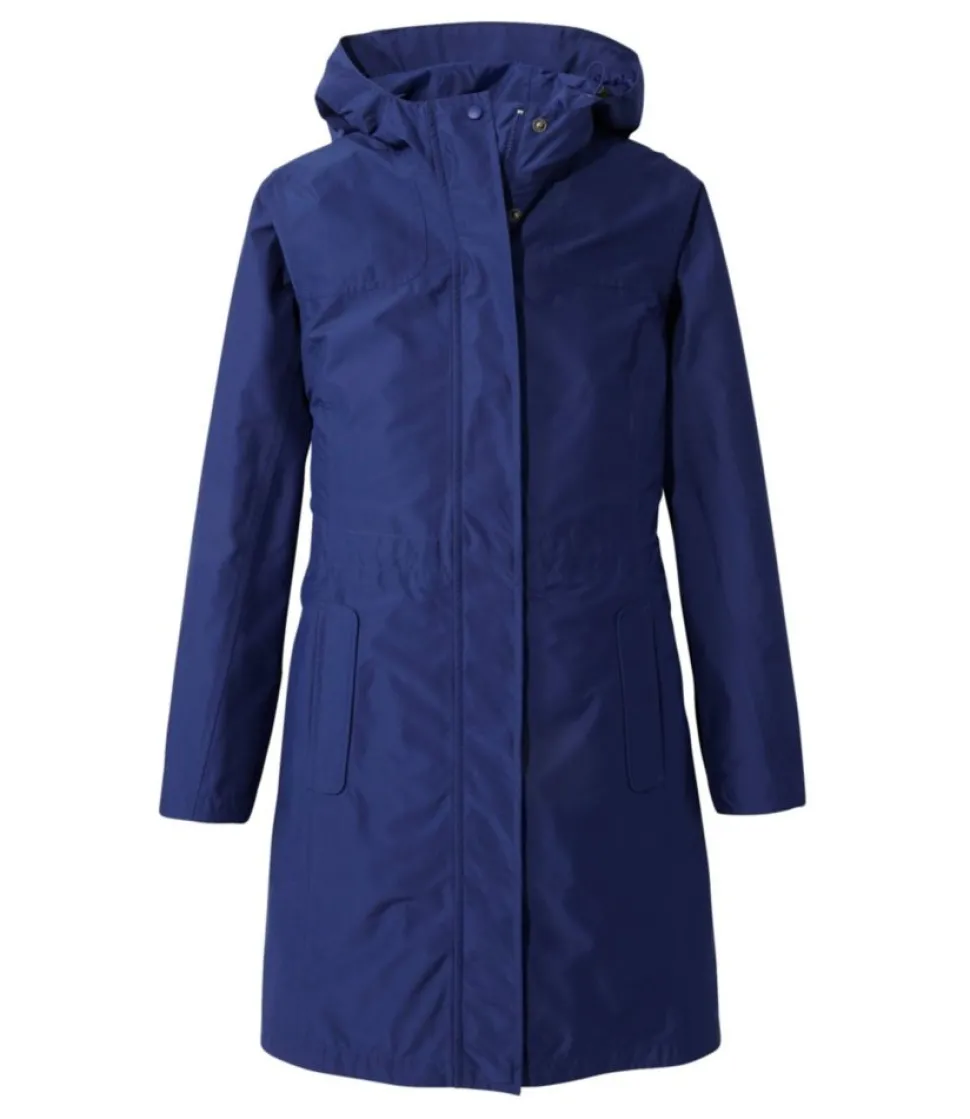 Outlet L.L.Bean "Women's H2OFF Raincoat, PrimaLoft-Lined"