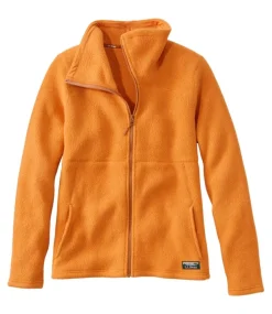 Shop L.L.Bean "Women's Katahdin Fleece, Full-Zip Jacket" RusticCopper