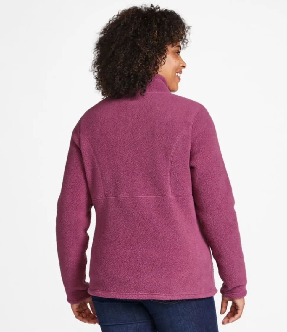 Shop L.L.Bean "Women's Katahdin Fleece, Full-Zip Jacket" RusticCopper
