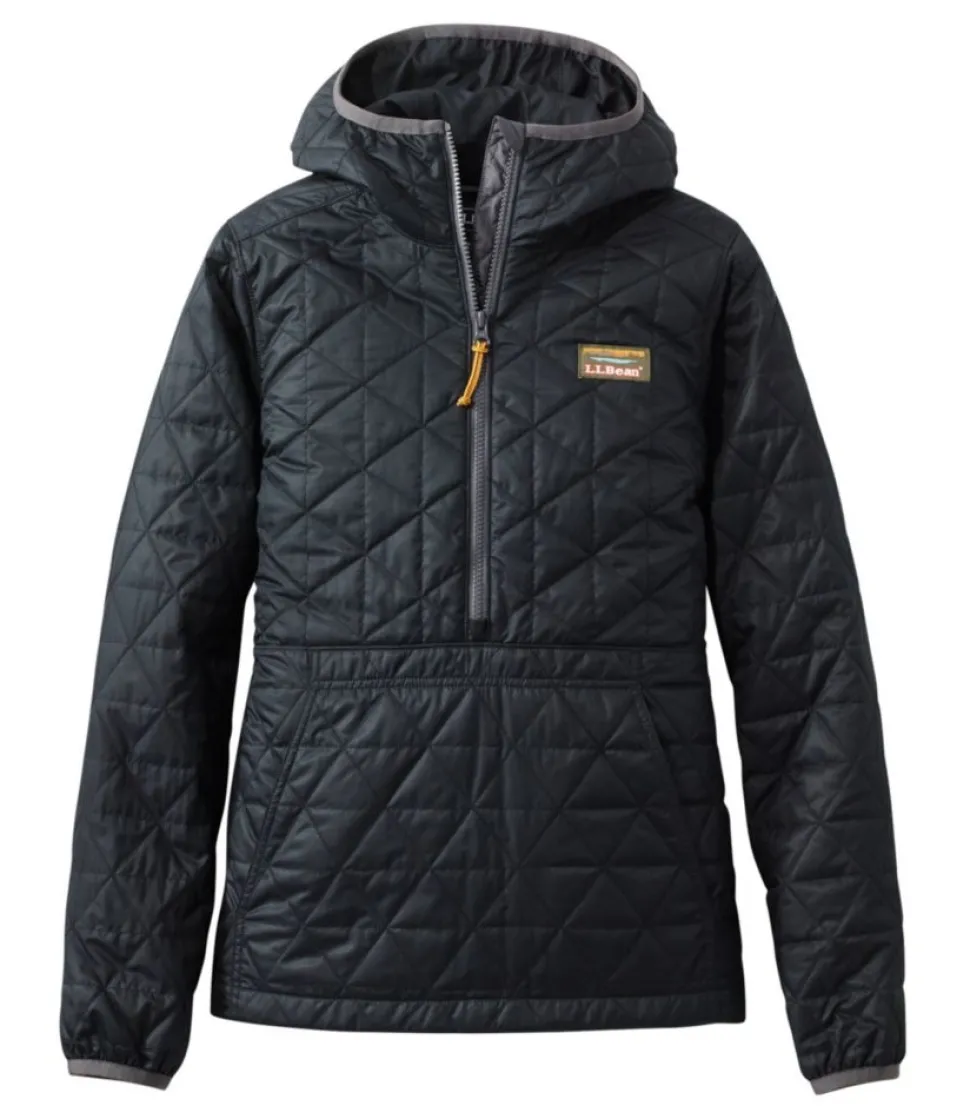 Discount L.L.Bean "Women's Katahdin Insulated Pullover" Black
