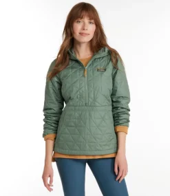 Discount L.L.Bean "Women's Katahdin Insulated Pullover" Black