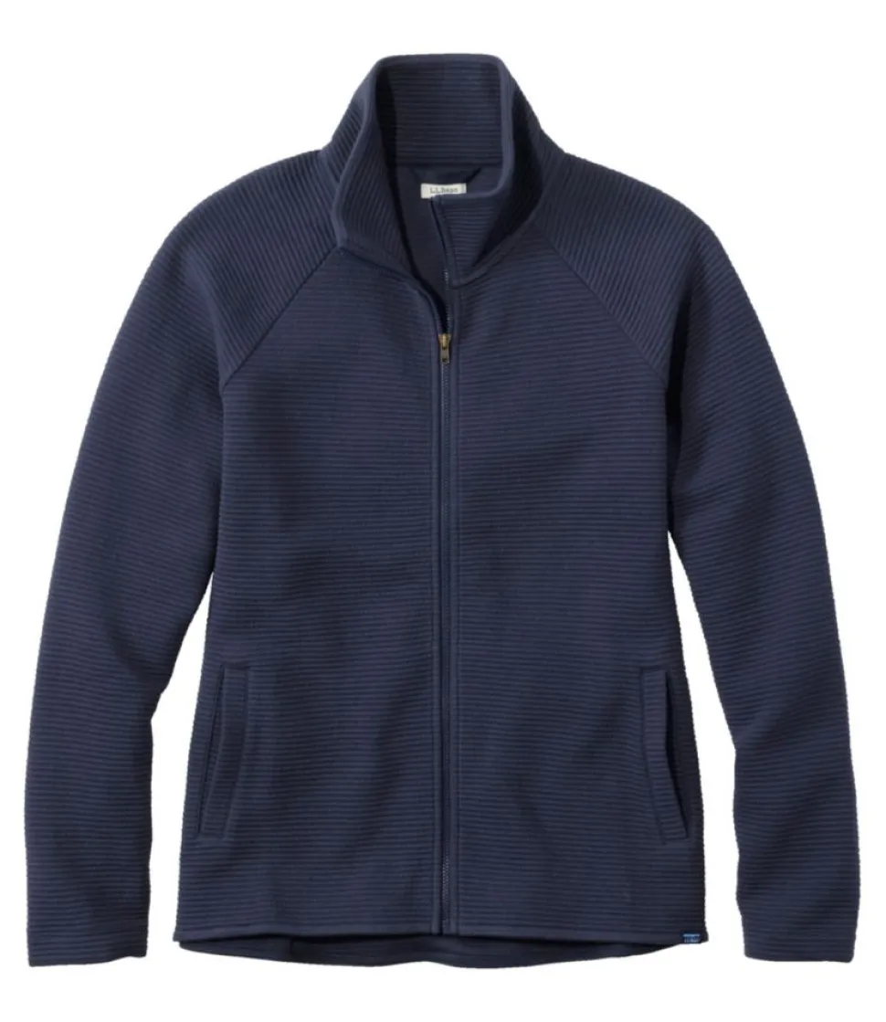 Outlet L.L.Bean "Women's Lakewashed Double-Knit Full-Zip"