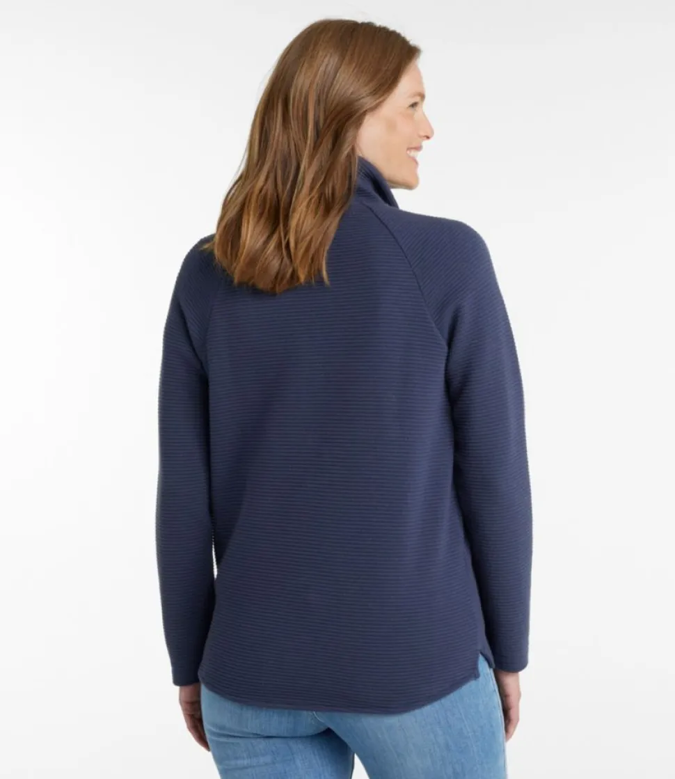 Outlet L.L.Bean "Women's Lakewashed Double-Knit Full-Zip"