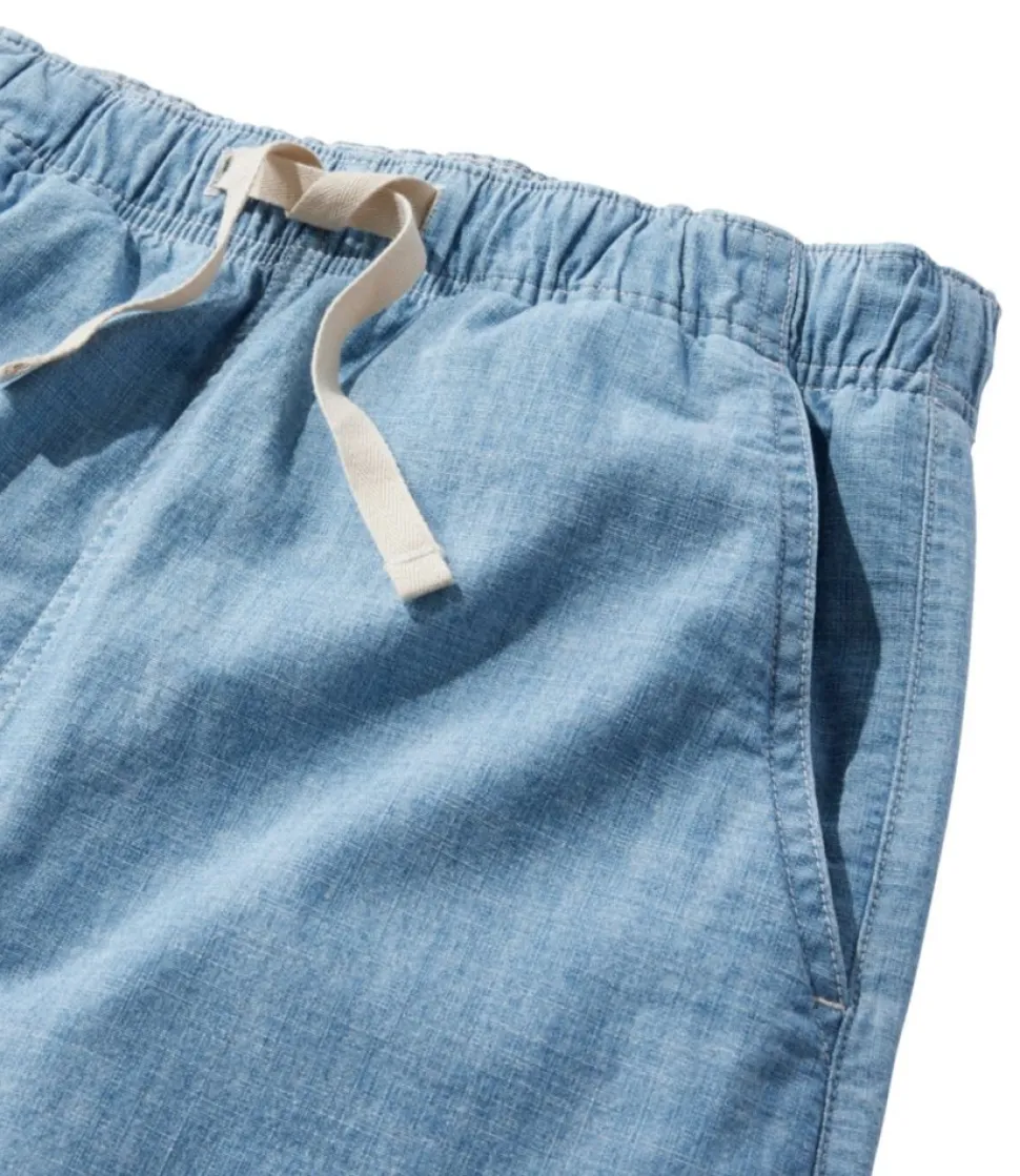 Online L.L.Bean "Women's Lakewashed Pull-On Skirt, Mid-Rise " Chambray