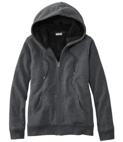 Hot L.L.Bean "Women's 1912 Sweatshirt, Sherpa-Lined Hoodie"
