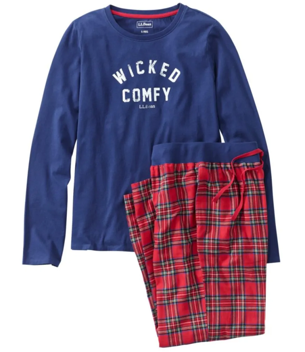 Discount L.L.Bean "Women's Camp PJ Set"