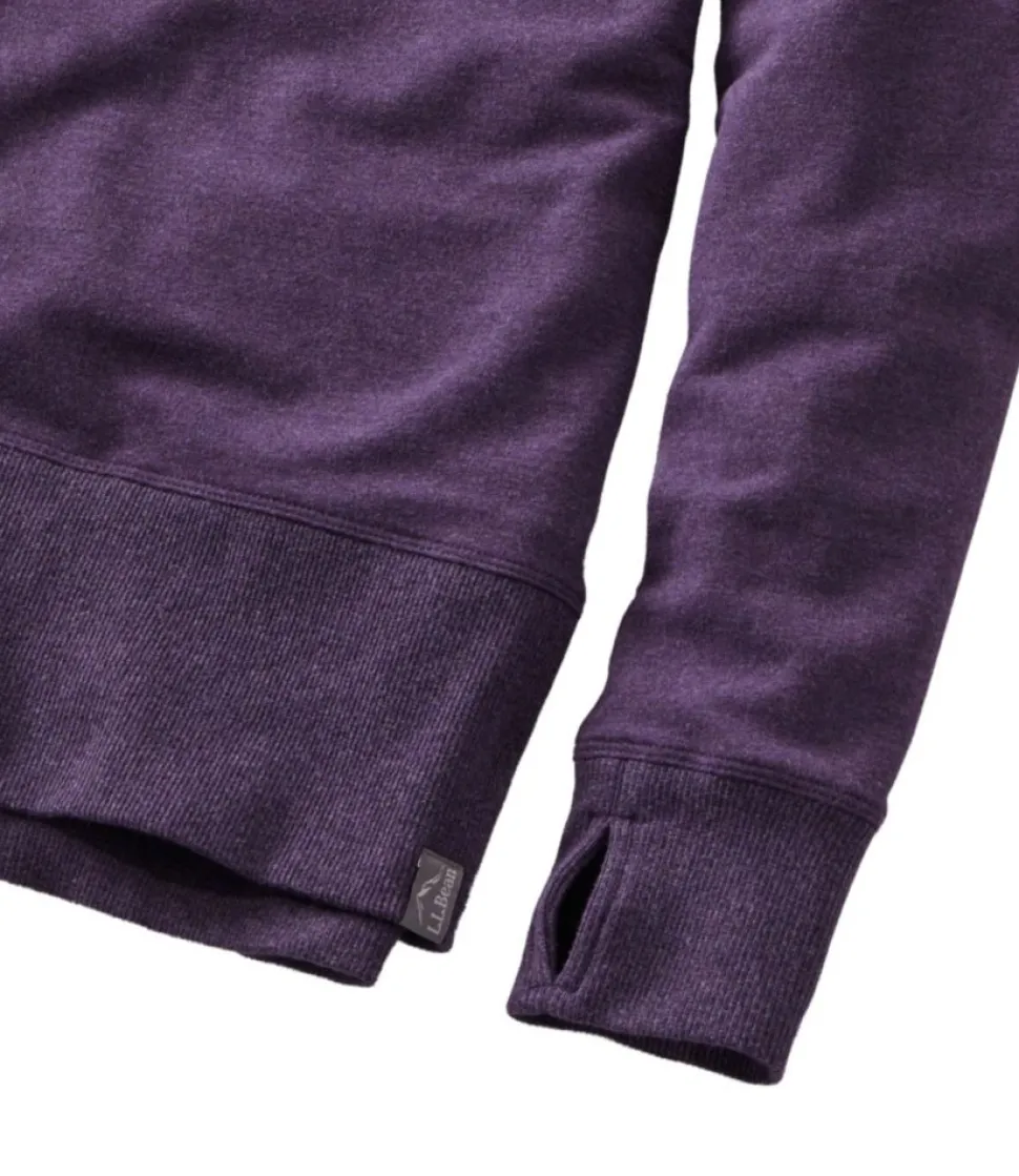 Hot L.L.Bean "Women's Cozy Sweatshirt, Split-Hem"