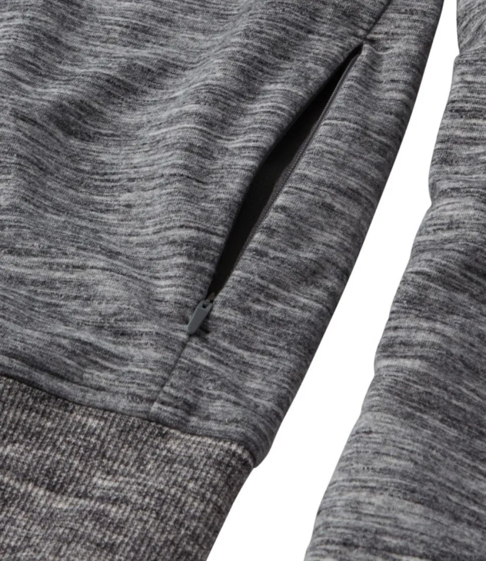 Store L.L.Bean "Women's Cozy Sweatshirt, Full-Zip Marled" LightGrayMarl